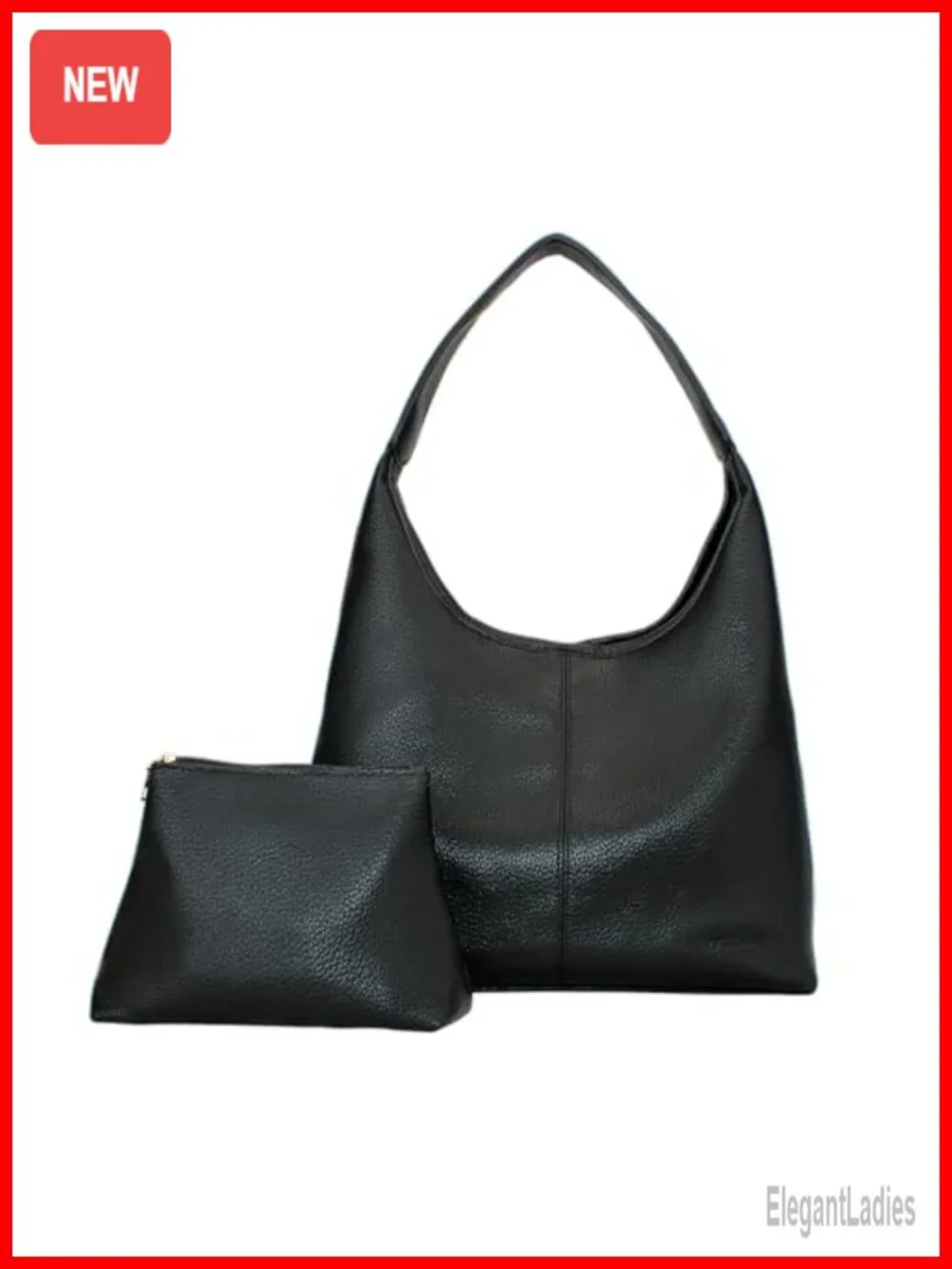 Large Slouchy Hobo Bag for Women Premium Vegan Leather Shoulder Tote Purse Work